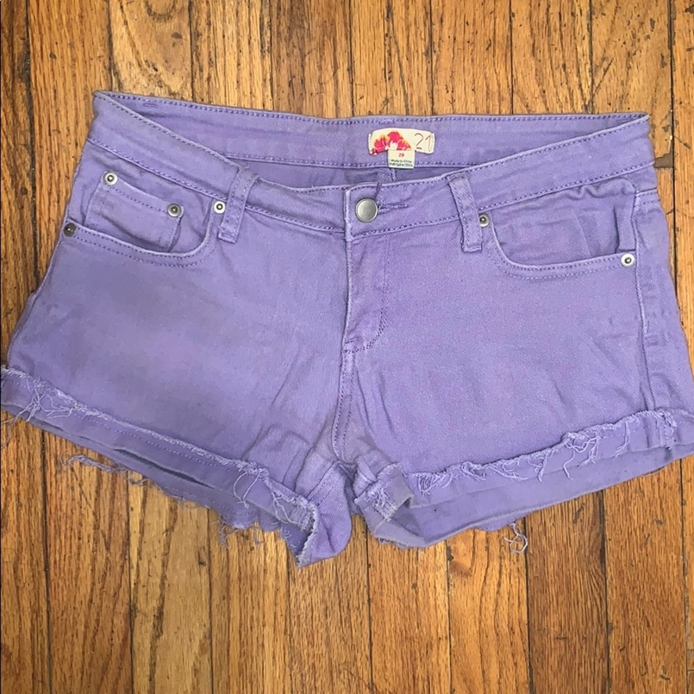 Lilac shorts